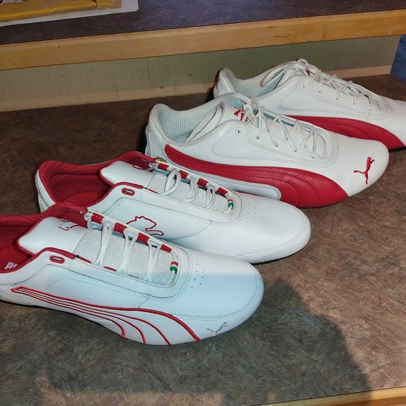 Brand new 2 PAIRS Men's Puma Ferrari shoes Size 13 - Picture 14 of 15
